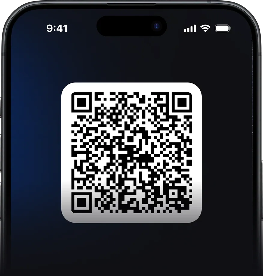 Open the site in Safari