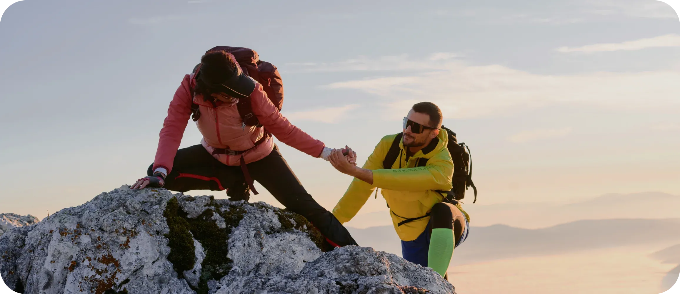 Иллюстрация надежного партнерства